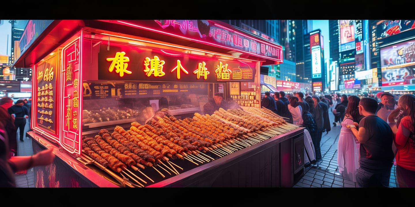 岳阳烧烤惊艳登陆纽约时代广场,中式烤串征服海外食客心